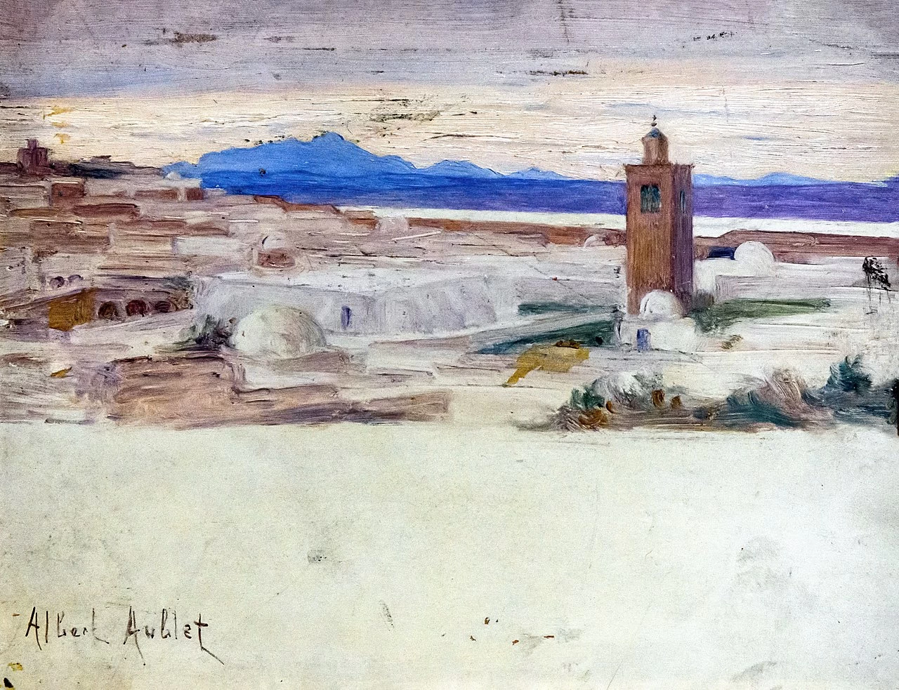 I tetti di Tunisi - Musée des Beaux, Arts de Narbonne